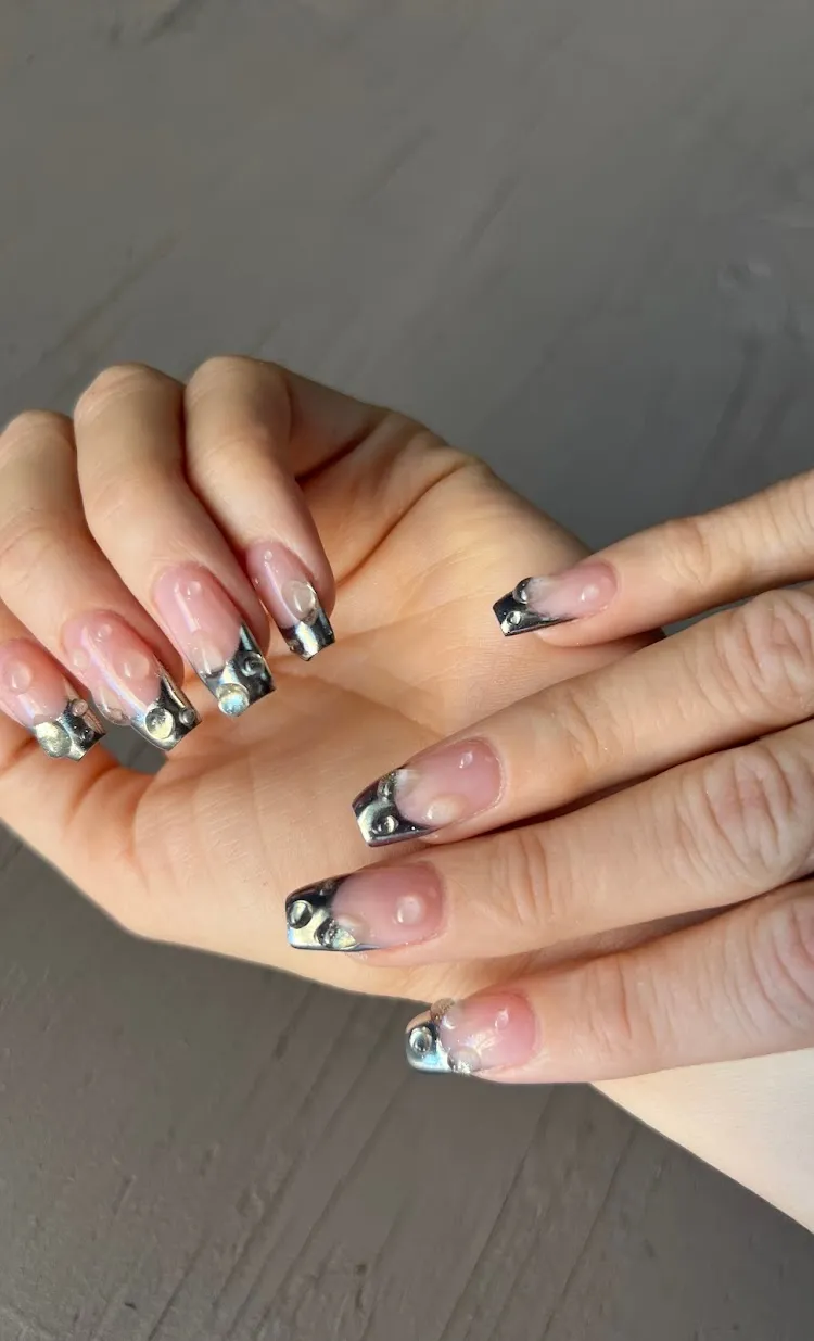 Manicure at Nail Nation Spa LA